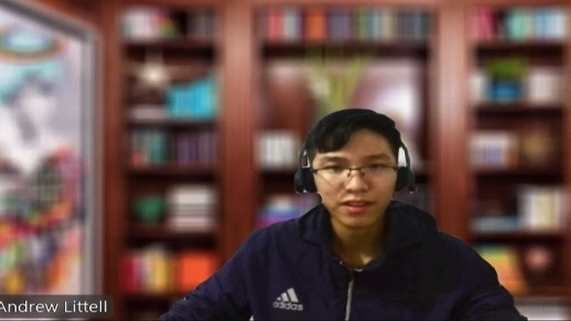 Andrew Littell North Korean IT worker on video call