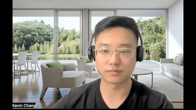 Kevin Chang North Korean IT worker video call screenshot