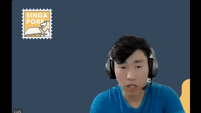 Luis Pena North Korean IT worker Singapore virtual background