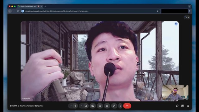 Radio Free Asia video North Korean recruiter Benjamin approaches cybersecurity engineer Toufik Airane