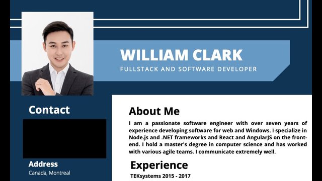William Clark aka Salbatore Pazarella North Korean IT worker fake resume fullstack developer